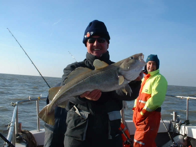  ¡Una buena captura de bacalao!